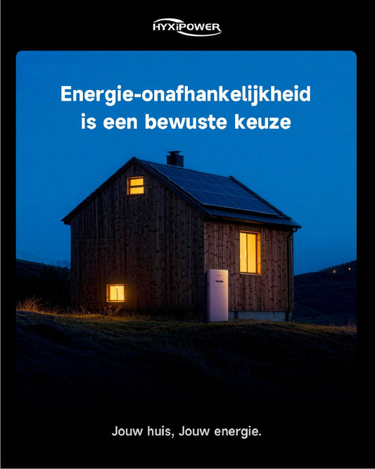 Energie-onafhankelijkheid  is een bewuste keuze