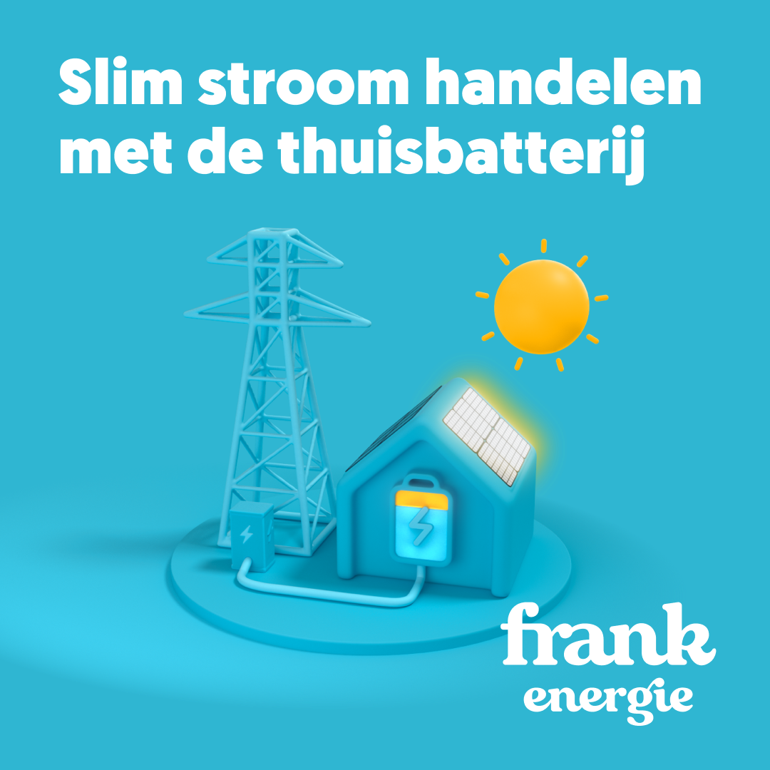 Frank Energie samen met HYXiPOWER batterijen  bereken hier uw besparing