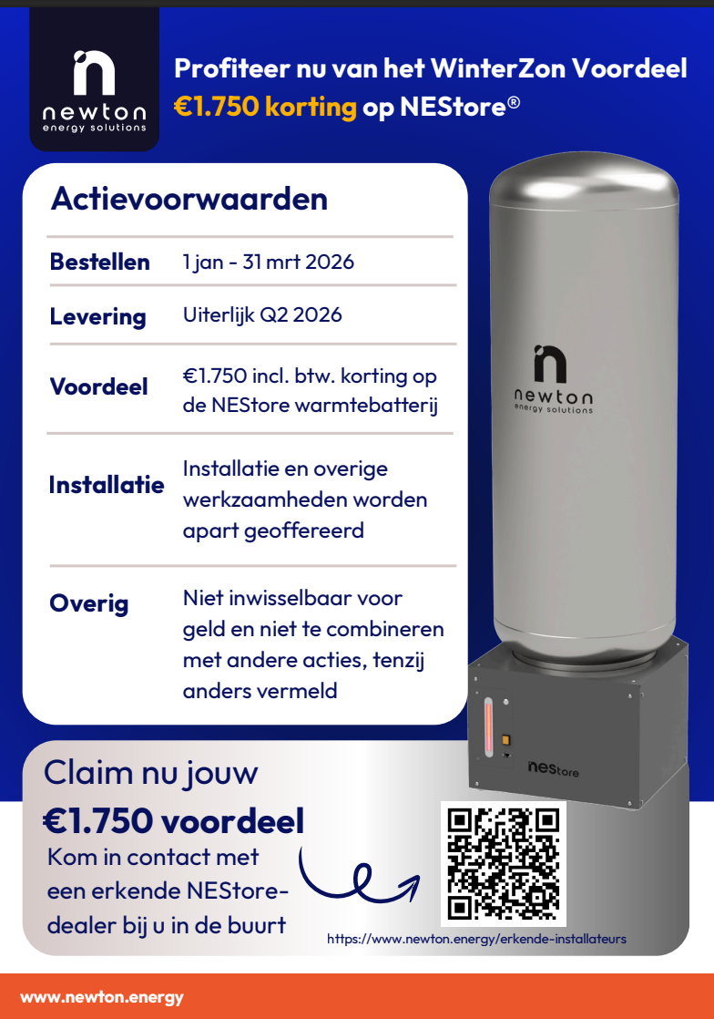 Onze energie bespaar set met WinterZon voordeel 2026 NEStore