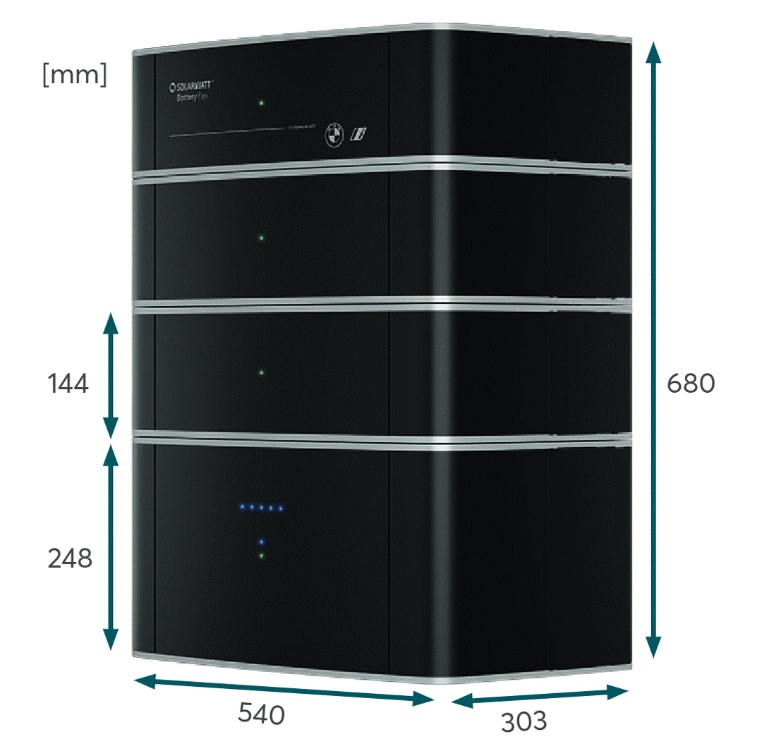 BMW  SOLARWATT Battery vision thuisbatterij , geproduceert in Duitsland