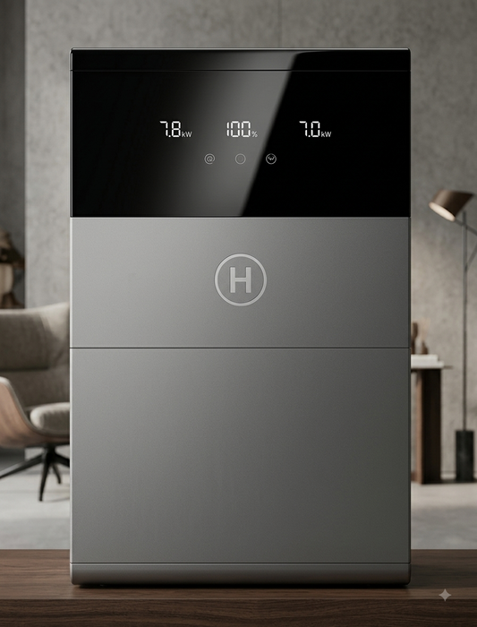 Hoymiles HiOne hybride omvormer met thuisbatterij 8 kWh – 1-fase en 3-fase all-in-one systeem