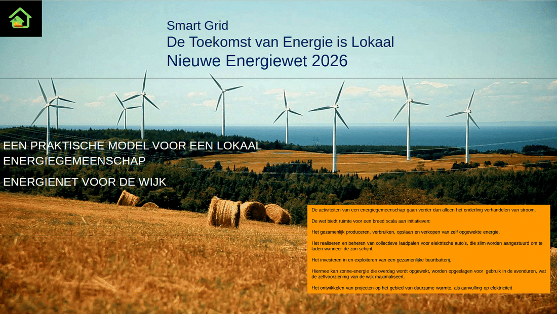 De Toekomst van Energie is Lokaal Nieuwe energiewet 2026 inclusief oplevering Nederland