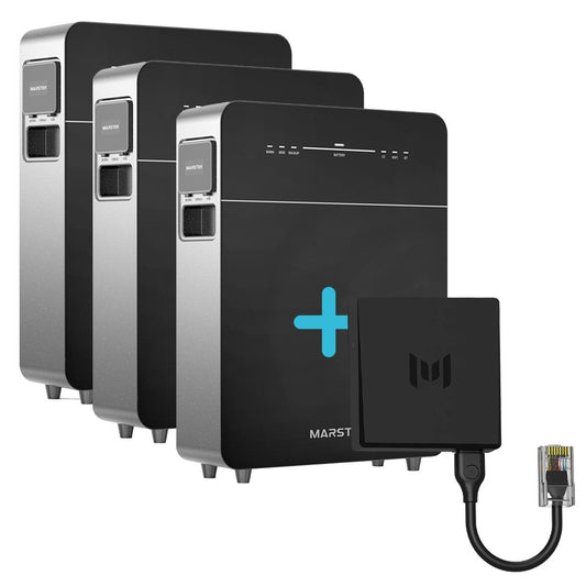 Marstek Venus E 3.0 thuisbatterij 15.36kWh (plug and play) met P1 meter (3 batterijen) geen bezorgkosten , binnen 2 dagen aan huis € 3.995,96 EUR