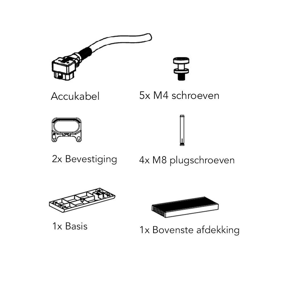 Hoymiles uitbreidingskit + aansluitset