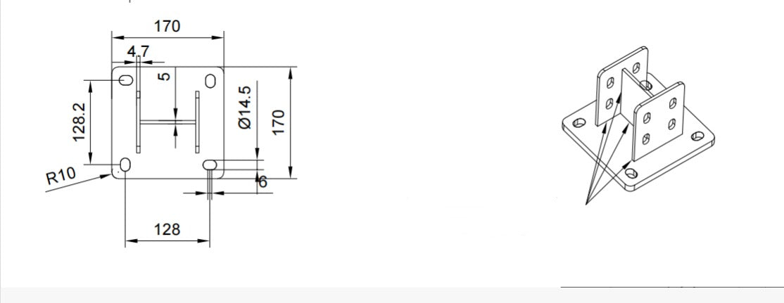 Enkel Solar carport Nova  met 9 glas glas zonnepanelen compleet pakket  incl btw en transport - solar vermogen 3.96  kWp